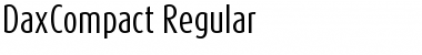 Download DaxCompact-Regular Font Download DaxCompact-Regular Font