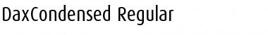 Download DaxCondensed-Regular Font Download DaxCondensed-Regular Font