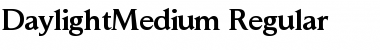 Download DaylightMedium Font Download DaylightMedium Font