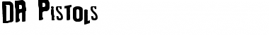 Download DAPistols Font Download DAPistols Font