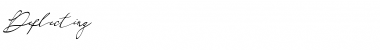 Download Deflecting Font Download Deflecting Font