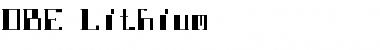 Download DBE-Lithium Font Download DBE-Lithium Font