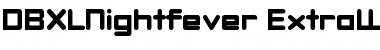 Download DBXLNightfever Font Download DBXLNightfever Font