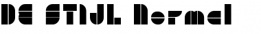 Download DE STIJL Font Download DE STIJL Font