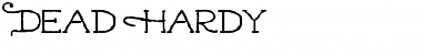 Download Dead Hardy Font Download Dead Hardy Font