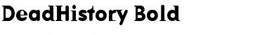 Download DeadHistory Font Download DeadHistory Font
