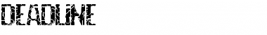 Download DEADLINE Font Download DEADLINE Font