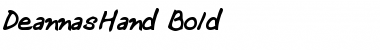 Download DeannasHand Font Download DeannasHand Font