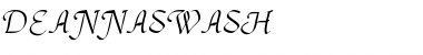 Download DeannaSwash Font Download DeannaSwash Font