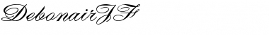 Download DebonairJF Font Download DebonairJF Font