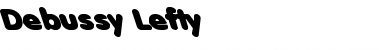 Download Debussy Lefty Font Download Debussy Lefty Font