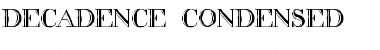 Download decadence condensed Font Download decadence condensed Font