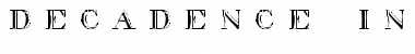 Download decadence in a different light Font Download decadence in a different light Font