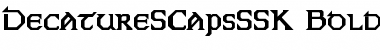 Download DecatureSCapsSSK Font Download DecatureSCapsSSK Font