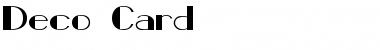 Download DecoCard Font Download DecoCard Font