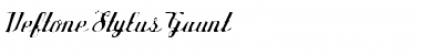 Download Deftone Stylus Gaunt Font Download Deftone Stylus Gaunt Font
