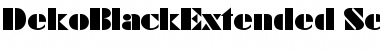 Download DekoBlackExtended-Serial Font Download DekoBlackExtended-Serial Font
