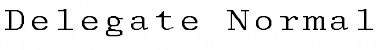 Download Delegate-Normal Wd Font Download Delegate-Normal Wd Font
