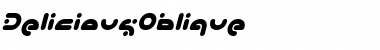 Download DeliciousOblique Font Download DeliciousOblique Font