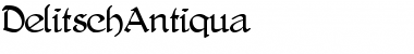 Download DelitschAntiqua Font Download DelitschAntiqua Font