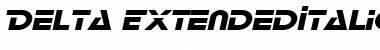 Download Delta-Extended Font Download Delta-Extended Font