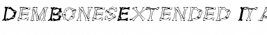 Download DemBonesExtended Font Download DemBonesExtended Font