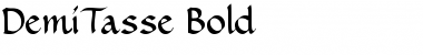 Download DemiTasse Font Download DemiTasse Font