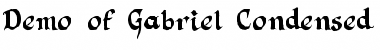 Download Gab Cond Demo Font Download Gab Cond Demo Font