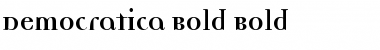 Download Democratica Bold Font Download Democratica Bold Font