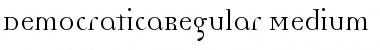 Download DemocraticaRegular Font Download DemocraticaRegular Font