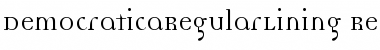 Download DemocraticaRegularLining Font Download DemocraticaRegularLining Font