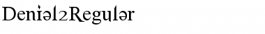 Download Denial2Regular Font Download Denial2Regular Font