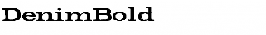 Download DenimBold Font Download DenimBold Font