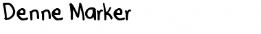 Download Denne Marker Font Download Denne Marker Font