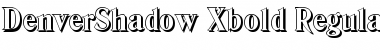 Download DenverShadow-Xbold Font Download DenverShadow-Xbold Font