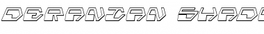 Download Deranian Shadow Italic Font Download Deranian Shadow Italic Font