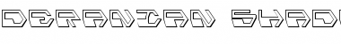 Download Deranian Shadow Font Download Deranian Shadow Font