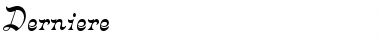 Download Derniere Font Download Derniere Font
