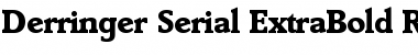 Download Derringer-Serial-ExtraBold Font Download Derringer-Serial-ExtraBold Font