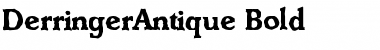 Download DerringerAntique Font Download DerringerAntique Font