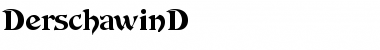 Download DerschawinD Font Download DerschawinD Font