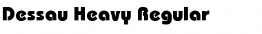 Download Dessau-Heavy Font Download Dessau-Heavy Font