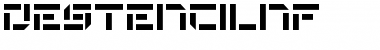 Download DeStencilNF Font Download DeStencilNF Font