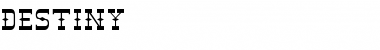 Download Destiny Font Download Destiny Font