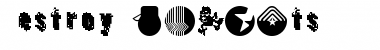 Download DestroyDingbats Font Download DestroyDingbats Font