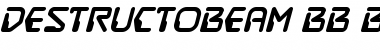 Download DestructoBeam BB Font Download DestructoBeam BB Font