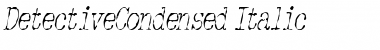 Download DetectiveCondensed Font Download DetectiveCondensed Font