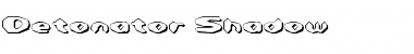 Download Detonator Shadow Font Download Detonator Shadow Font