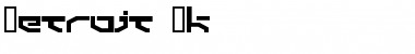 Download Detroit 3k Font Download Detroit 3k Font