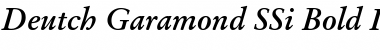 Download Deutch Garamond SSi Font Download Deutch Garamond SSi Font